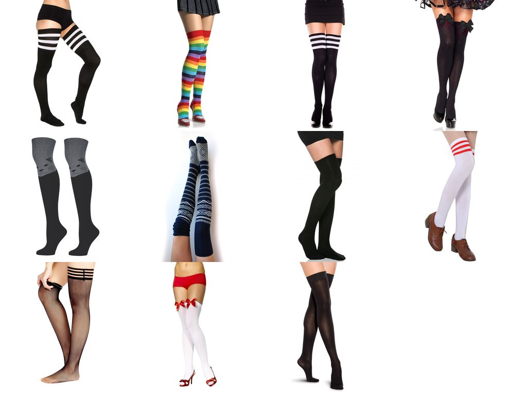 thigh socks